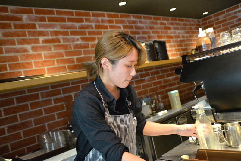 こだわりの抽出方法で淹れいている