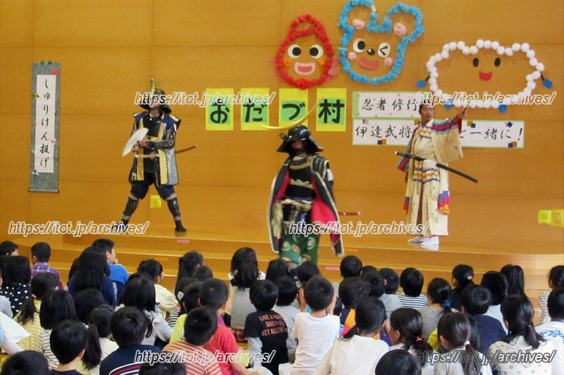 「伊達武将隊」によるミニステージ