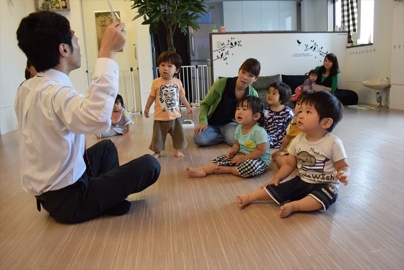 標準カリキュラムの中に含まれる幼児英会話