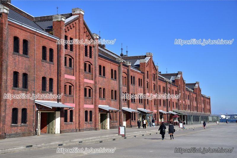 「横浜赤レンガ倉庫(赤レンガパーク)」のある「新港地区」