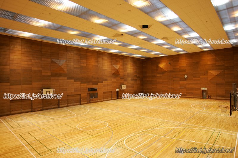 広々とした
第1体育室
