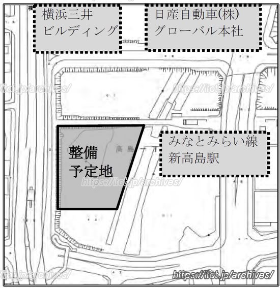 「みなとみらい本町小学校」建設予定地