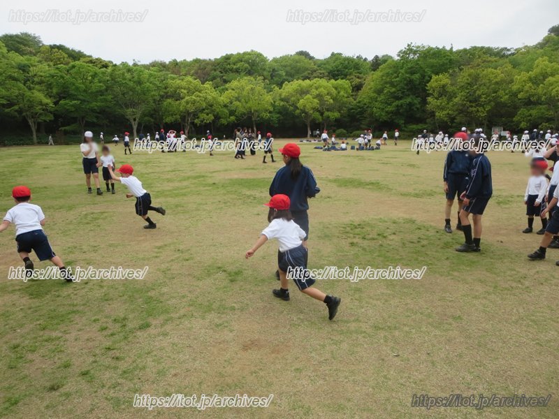 1年生と6年生のペア遠足