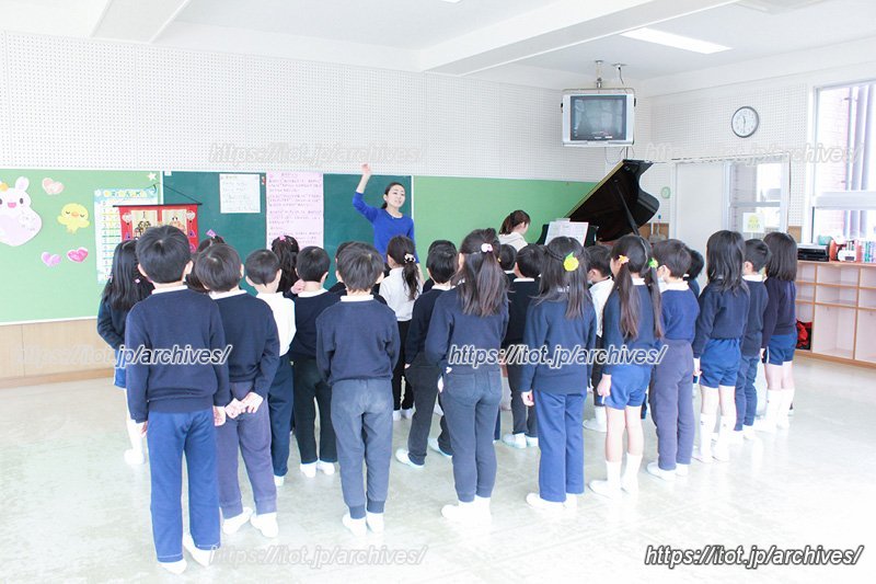 歌唱指導の様子