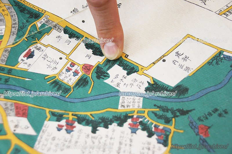 「染井・王子・巣鴨辺絵図」には&ldquo;染井村植木屋多シ&rdquo;とある