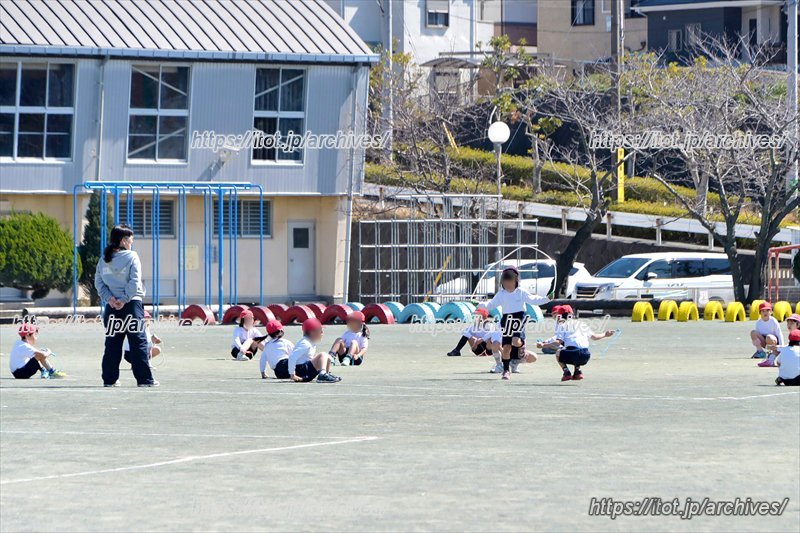 体育の授業の様子