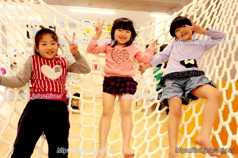 アスレチックができるプレイルーム