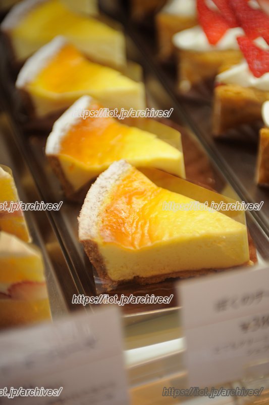 チーズケーキは一番人気