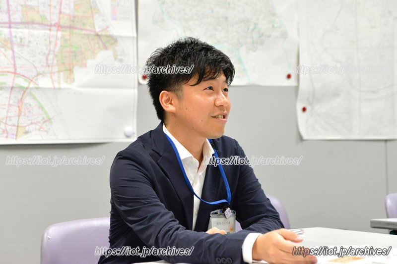 まちづくり課の長谷部さん