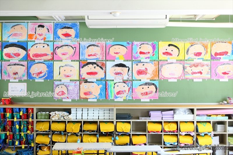 生徒たちが書いた絵