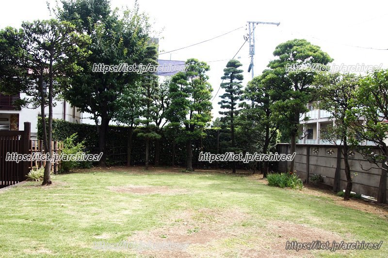 広々としたお庭