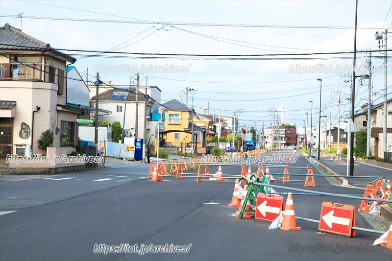 整備が続いている街並み