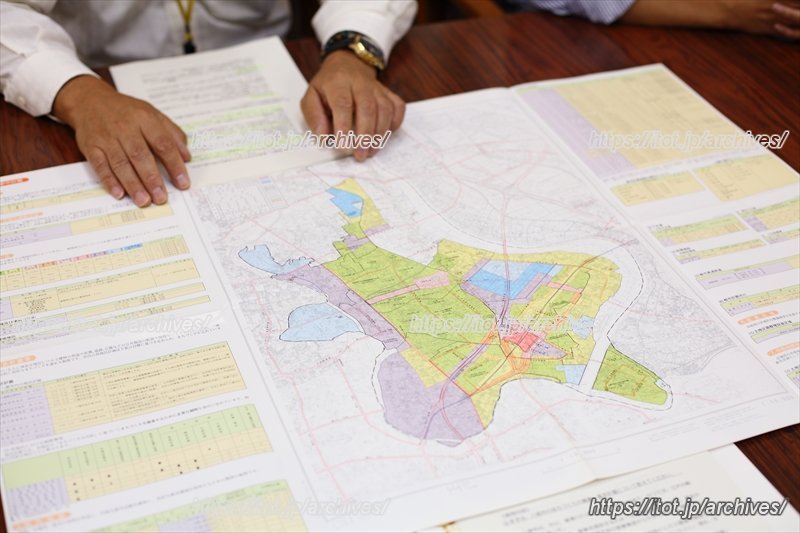 八潮市都市計画図