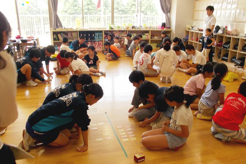 ペア学年交流の様子