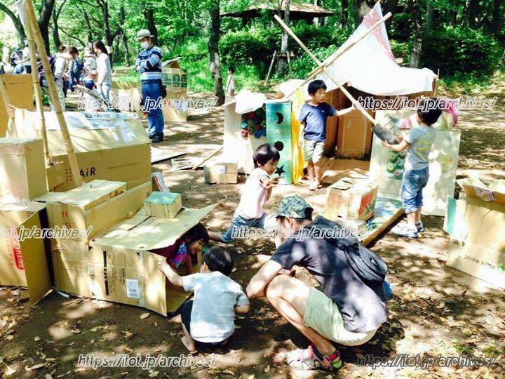 プレーパークの様子