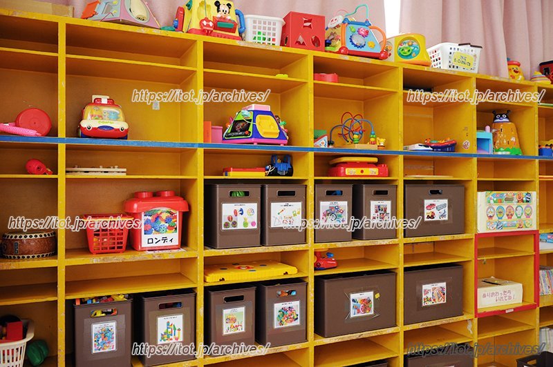 豊富なおもちゃ