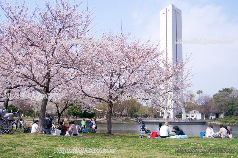 「日本の歴史公園100選」に入選した「大仙公園」