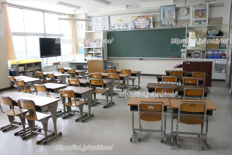 整った教室の様子