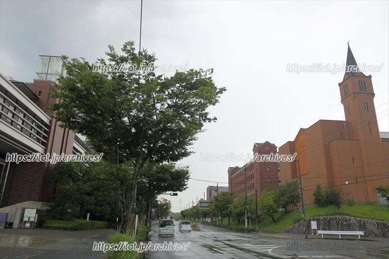 京田辺キャンパス周辺の街並み