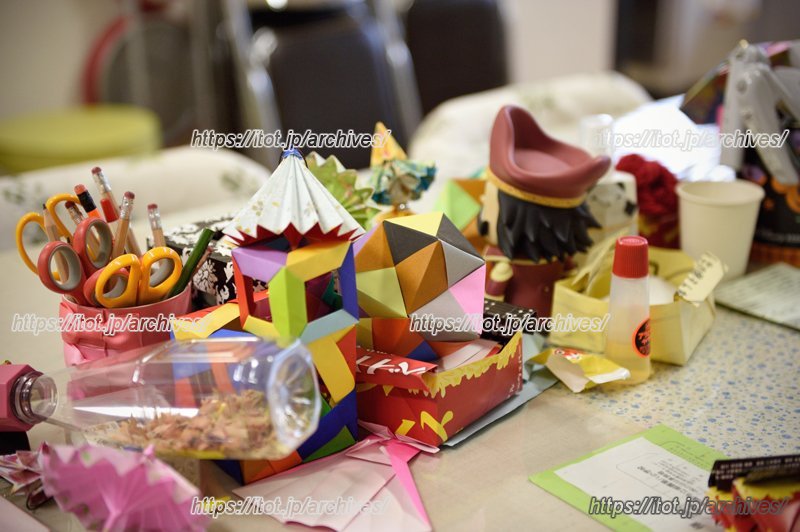 朝霞市立朝霞第八小学校　折り紙作品