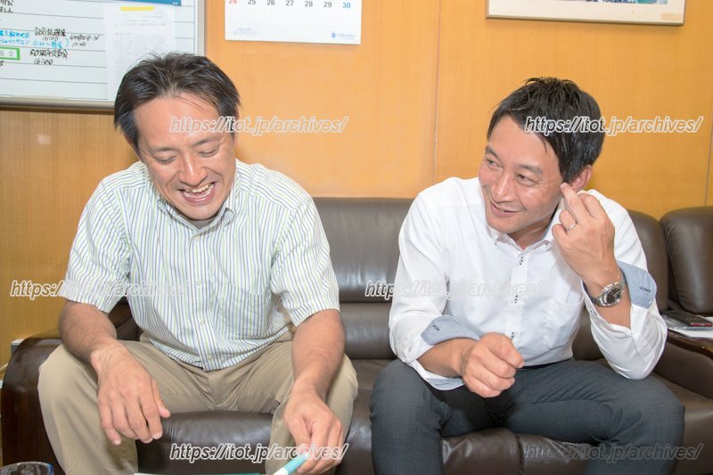 PTA会長の前田さんとおやじの会会長の高木さん