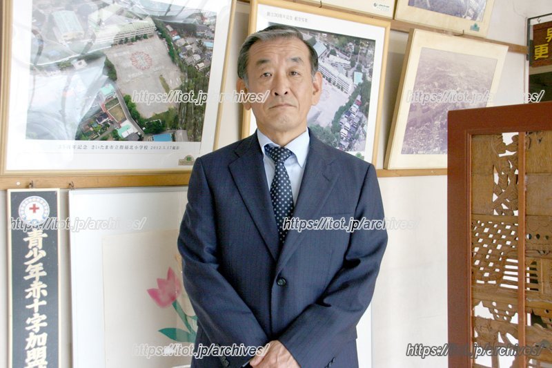 お話を伺った町田校長先生