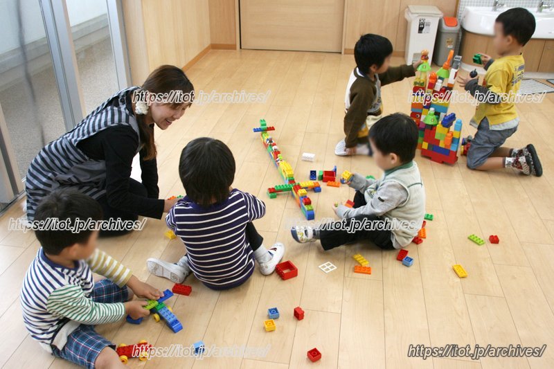 自由遊びの様子