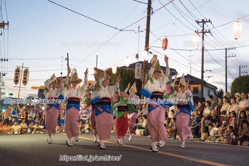 「ほたる連」の踊り手さんたち