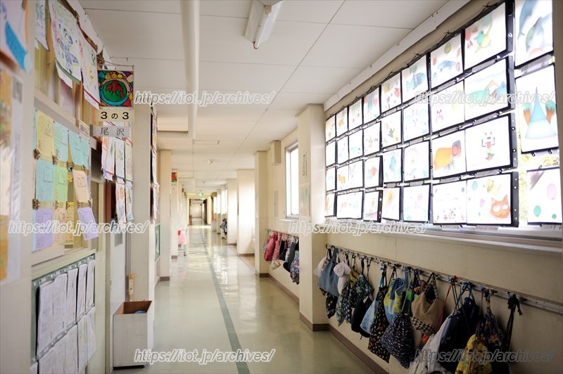 「さいたま市立文蔵小学校」校内の様子