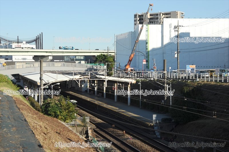 現在の「南町田」駅ホーム
