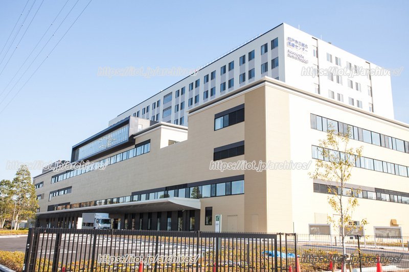 「夜間小児急病センター」の入る「松戸市立総合医療センター」