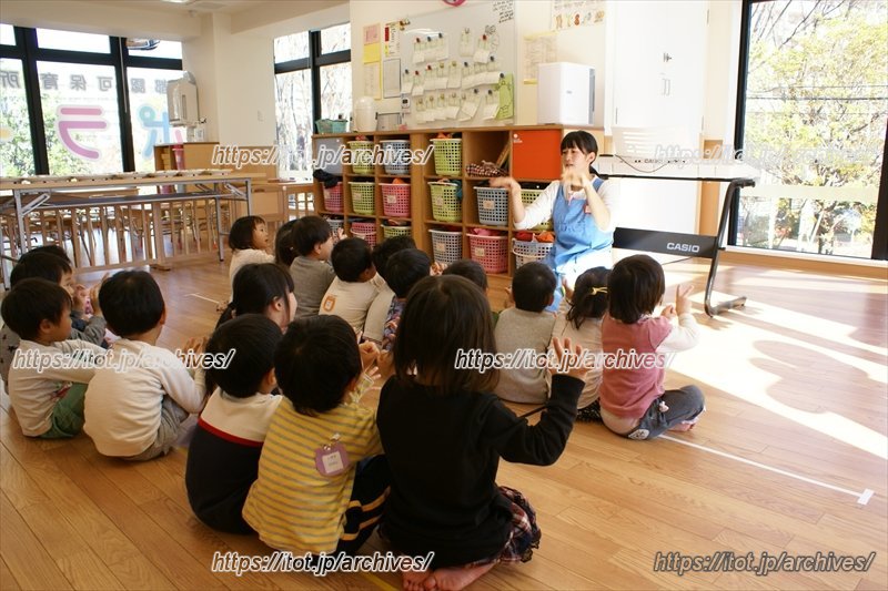 子どもたちは元気いっぱい