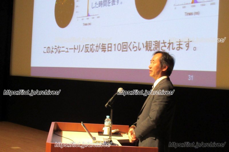 OBの梶田さんによる講演会