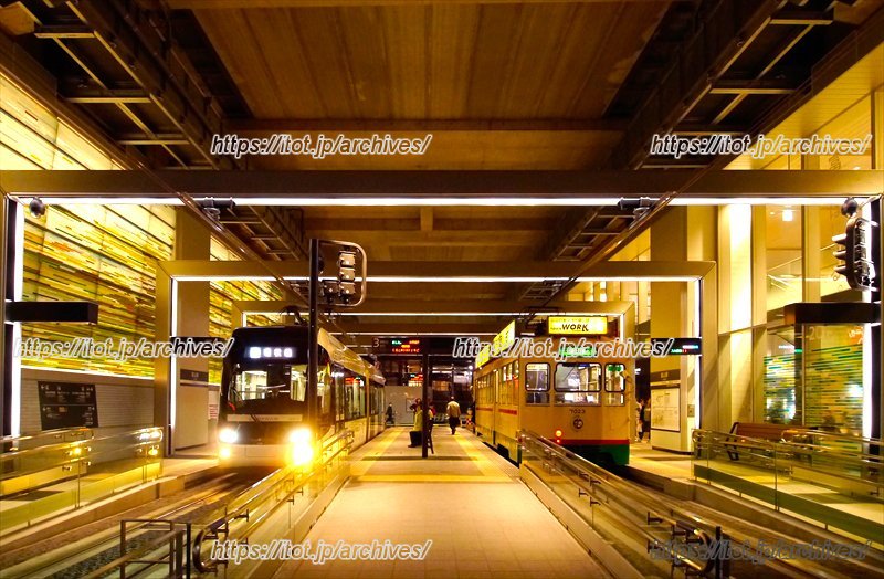 高架下停留所（南口駅前広場側）