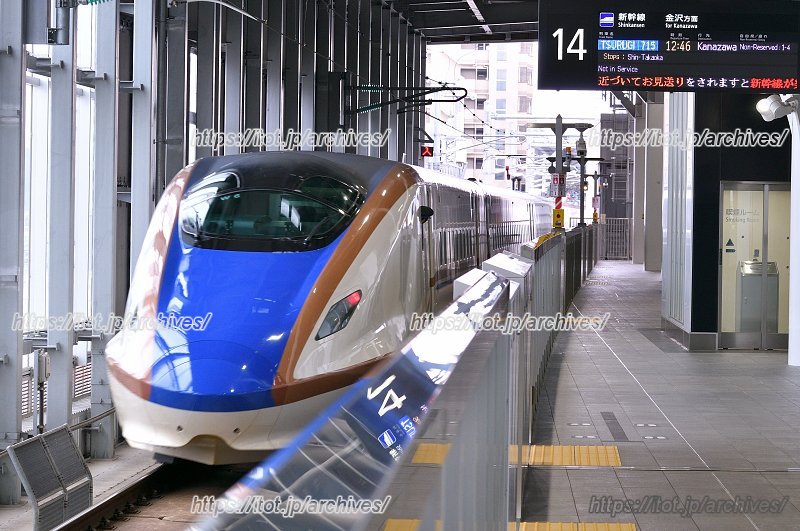 2015年開業の北陸新幹線