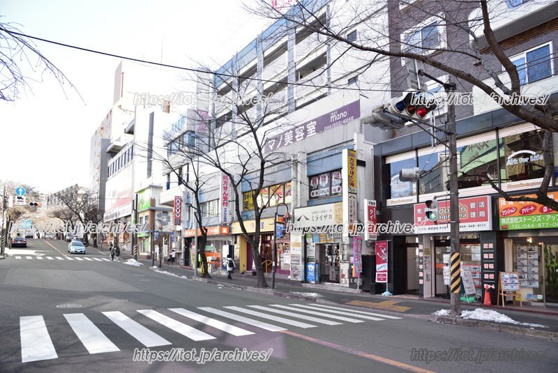 「鷺沼」駅周辺の街並み