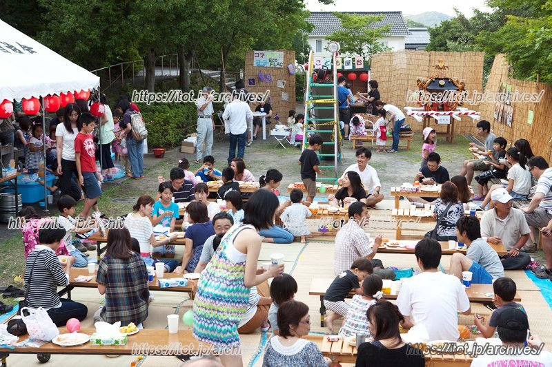 納涼祭の様子
