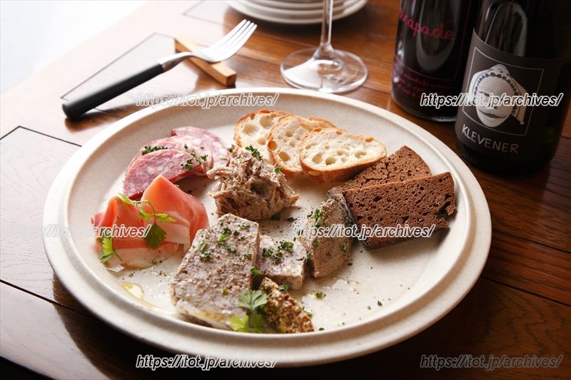 「シャルキュトリーの盛り合わせ」