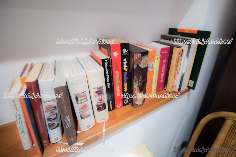 イタリア料理の本など