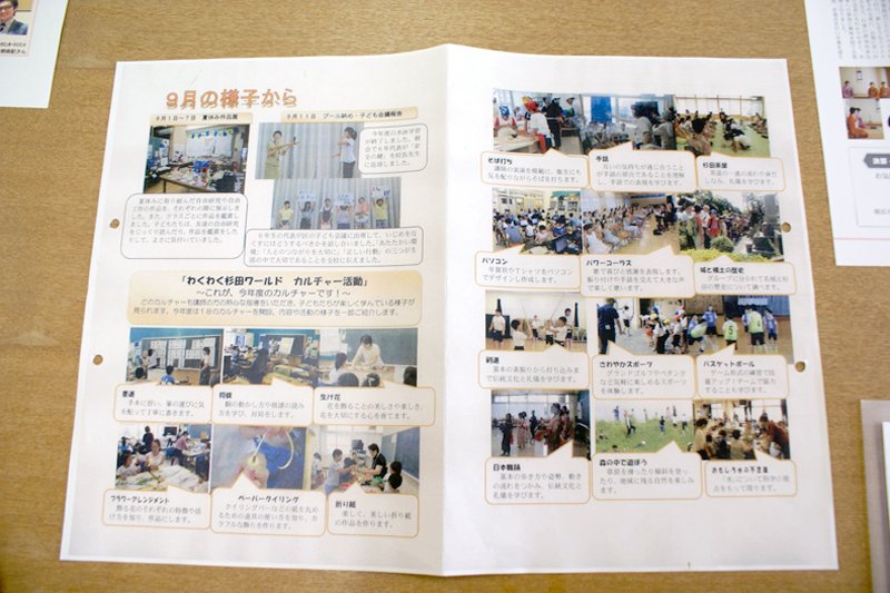 「わくわく杉田ワールド」を伝える学校通信