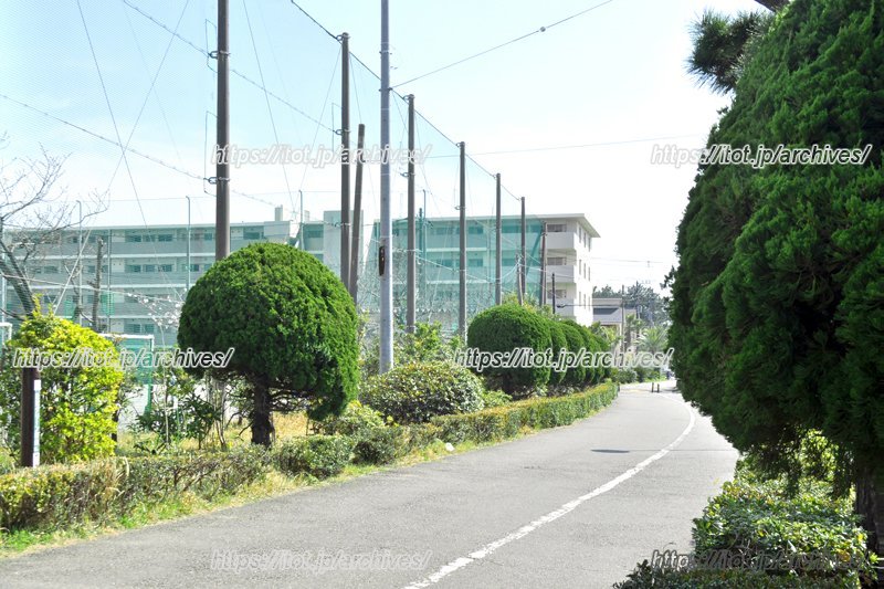 文教エリアに心地よい風、吹き抜ける「藤沢市立高浜中学校」／校長 中村裕司先生