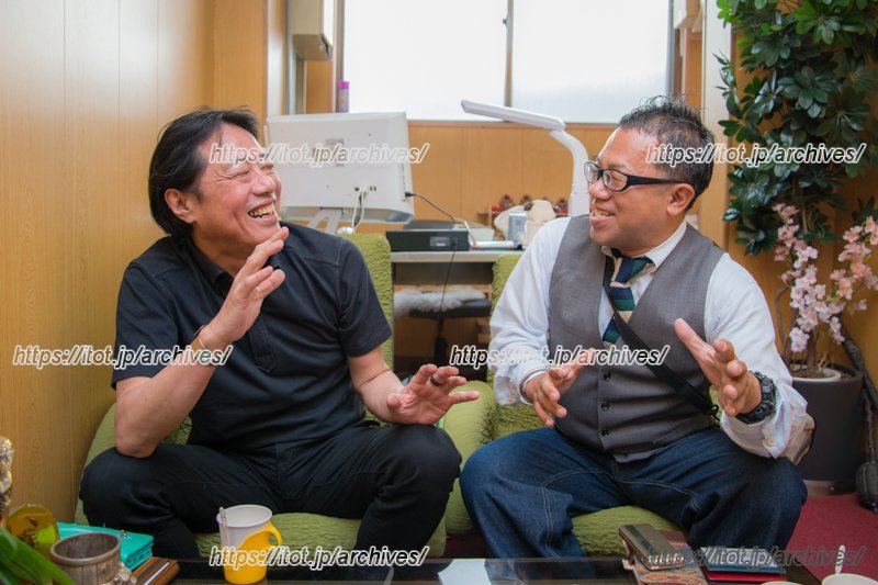 大嶋会長と内田さん