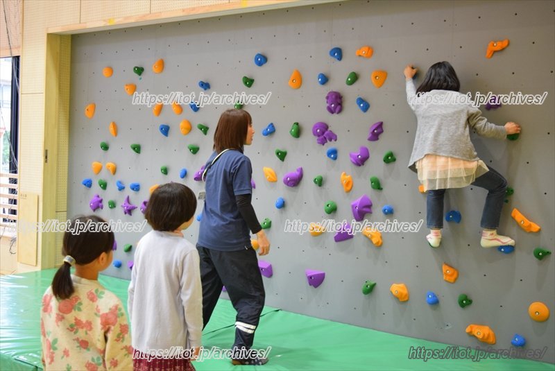 ボルダリングのイベントの様子