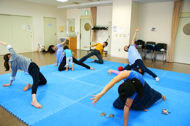 リラックスした雰囲気で行われるプログラム