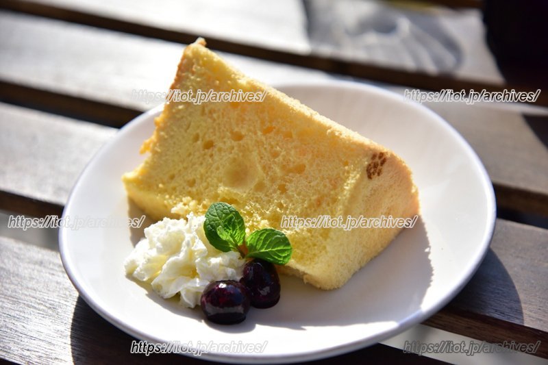 人気のシフォンケーキ