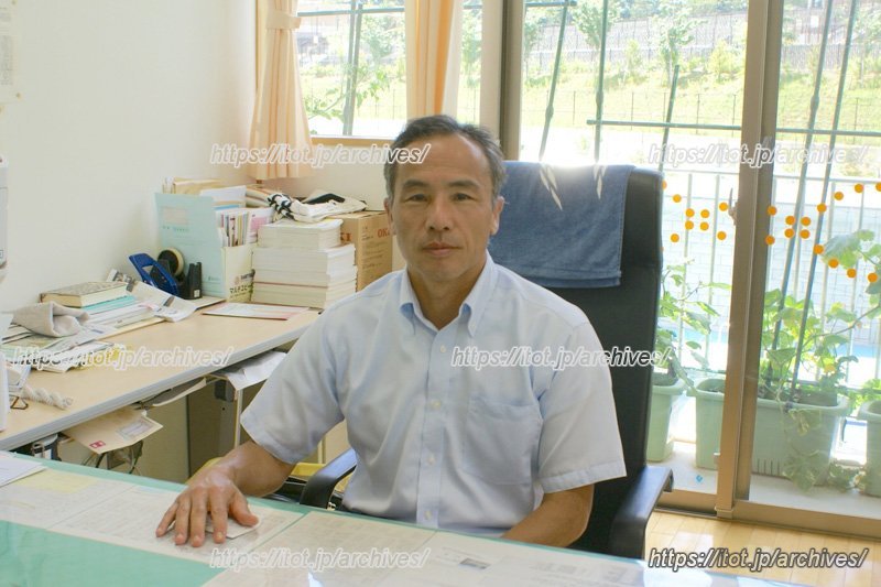 お話を伺った井上校長先生