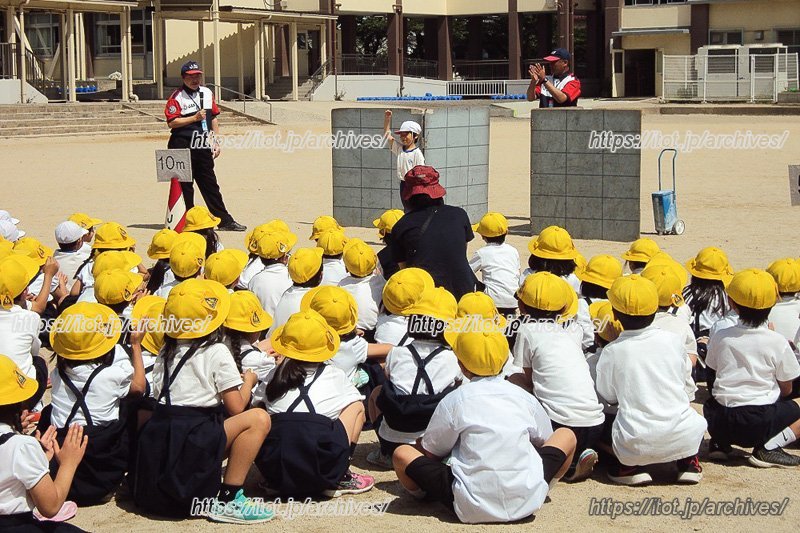 JAFによる1年生の交通安全教室