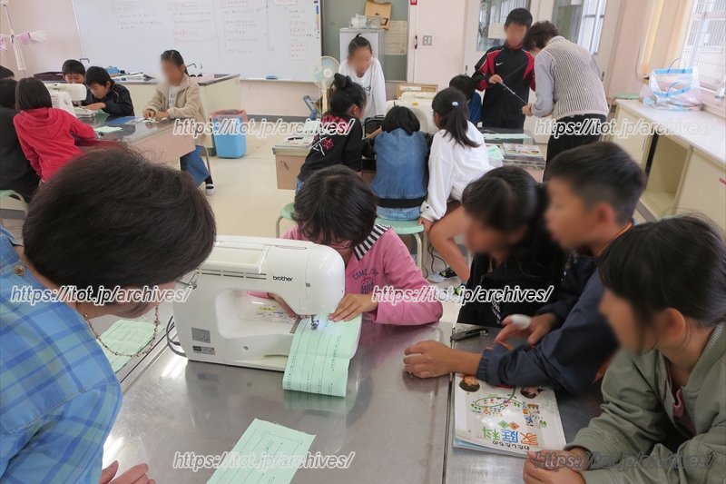 地域の人との「ミシン学習」