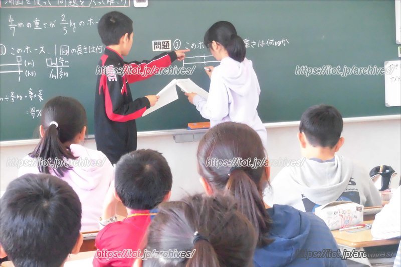 児童たちも積極的に授業に参加