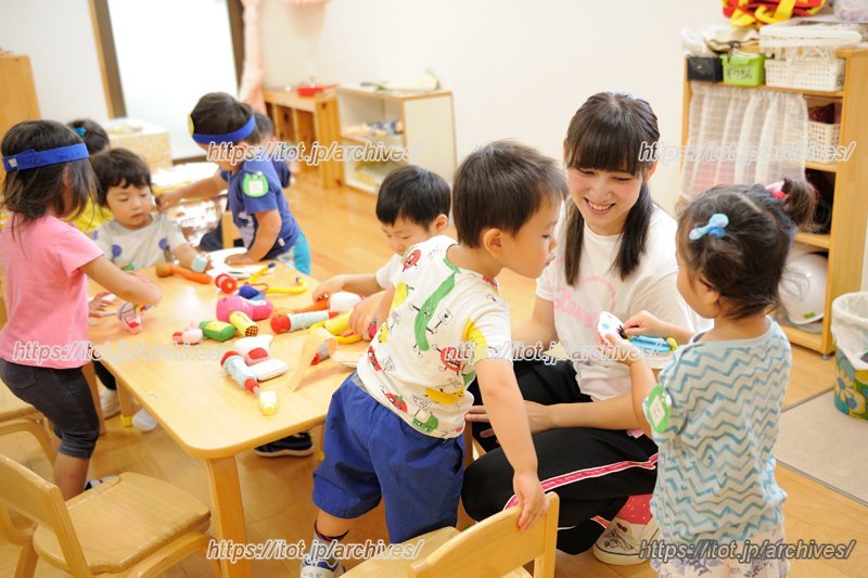 先生と子どもたち